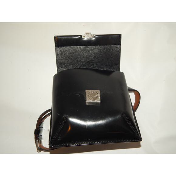 Moschino Patent Leather Waist Handbag 28 - Picture 6 of 7